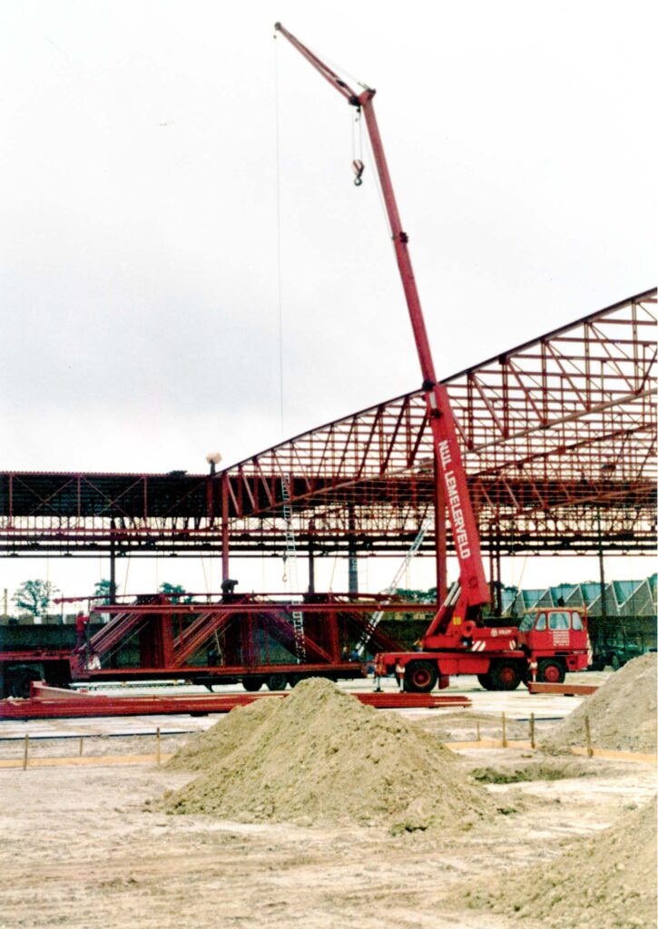 044 Montage NIJL Geconstrueerde Liggers Voor Verto Tapijtfabriek Steenwijk 2