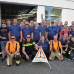 Korps Oud Gastel 1e bij de brandweerwedstrijden in Lemelerveld
