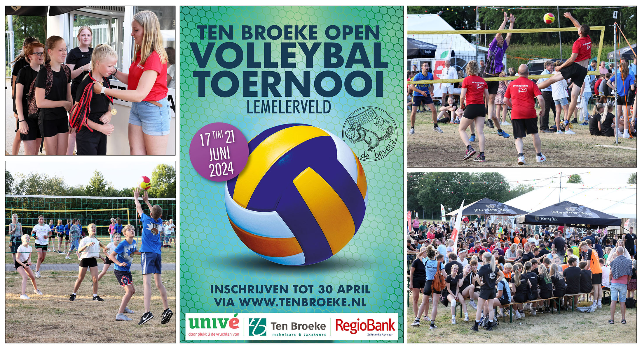 Open Volleybaltoernooi “De Bevers” – laatste kans om mee te doen!