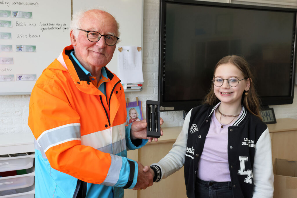 Uitreiking Verkeersdiploma's Lemelerveld (12)