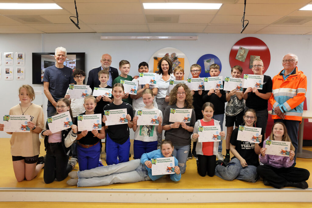 Uitreiking Verkeersdiploma's Lemelerveld (13)
