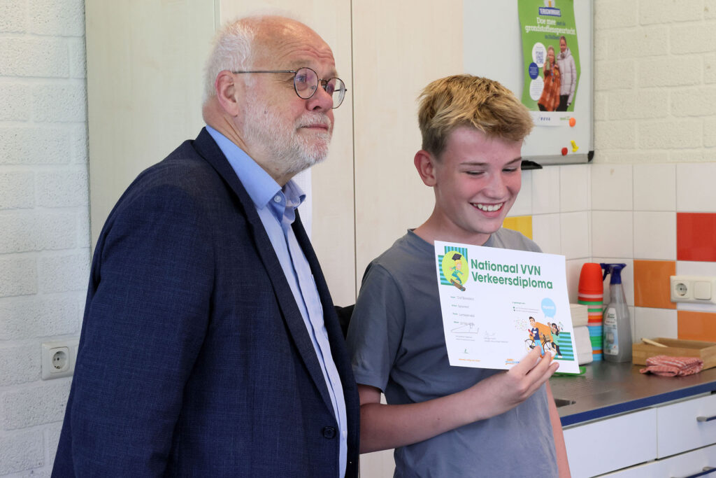 Uitreiking Verkeersdiploma's Lemelerveld (20)