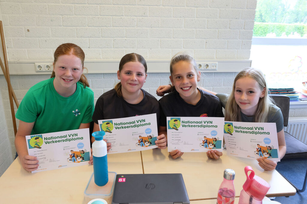 Uitreiking Verkeersdiploma's Lemelerveld (33)