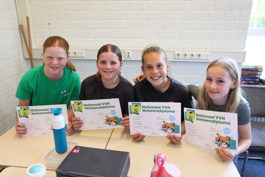 Uitreiking Verkeersdiploma's Lemelerveld (34)