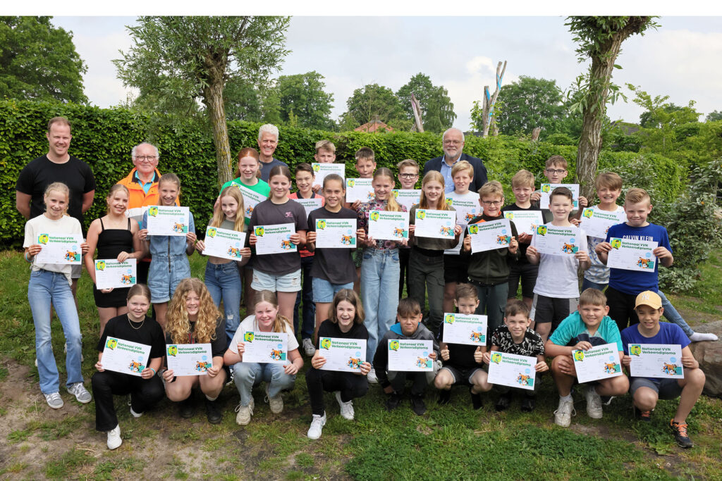 Uitreiking Verkeersdiploma's Lemelerveld (37)