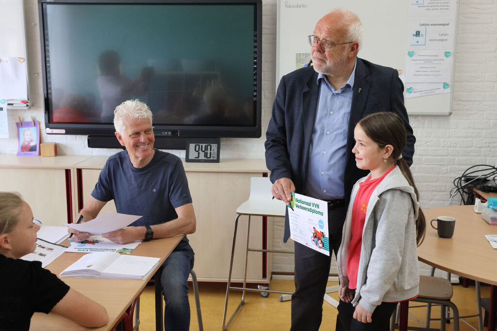 Uitreiking Verkeersdiploma's Lemelerveld (8)