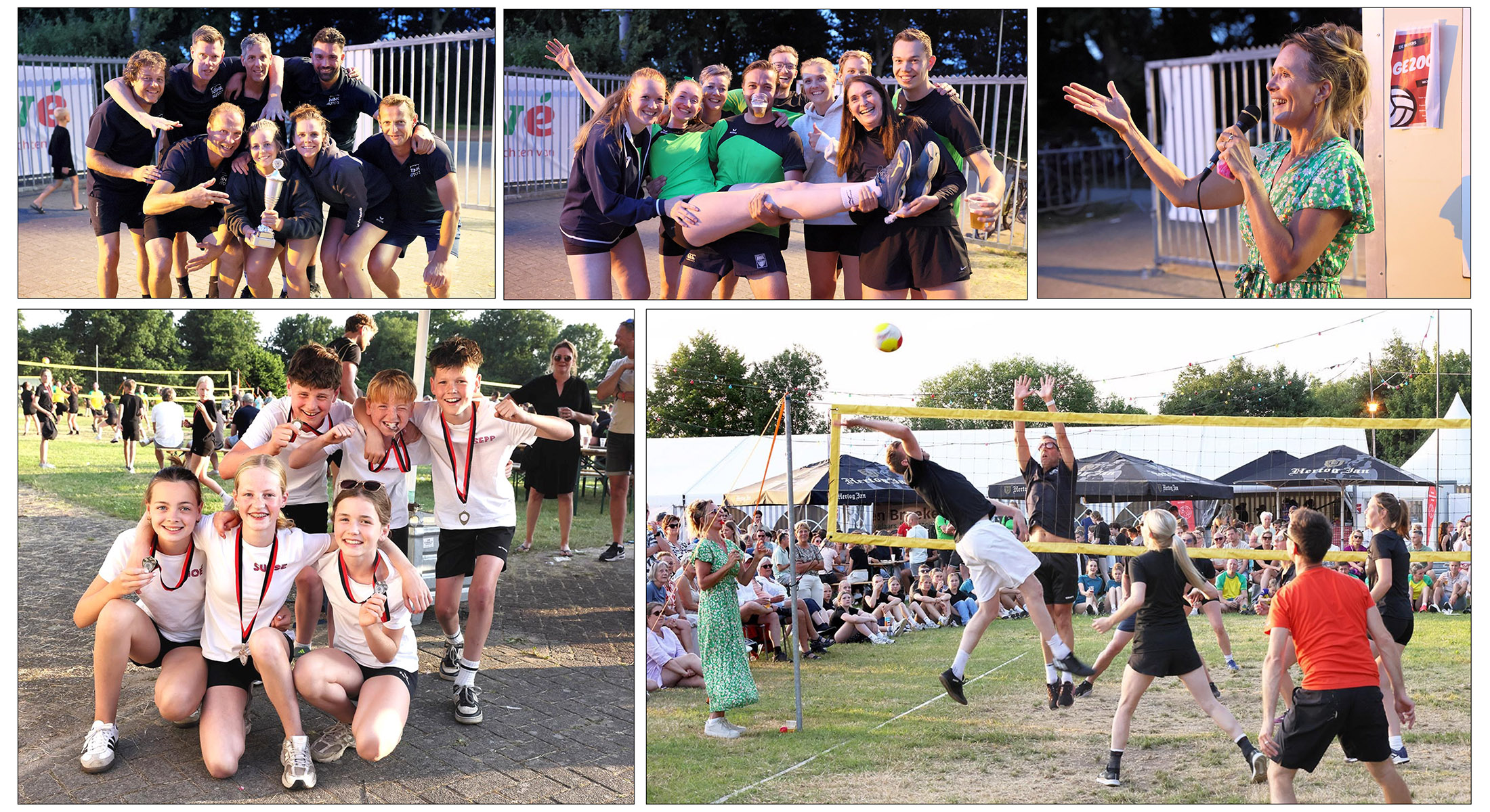 Volleybalweek succesvol