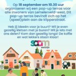 Pop-up Terras Saam Welzijn
