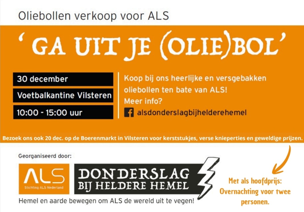 Team ALS Donderslag Bij Heldere Hemel op Boerenmarkt Vilsteren