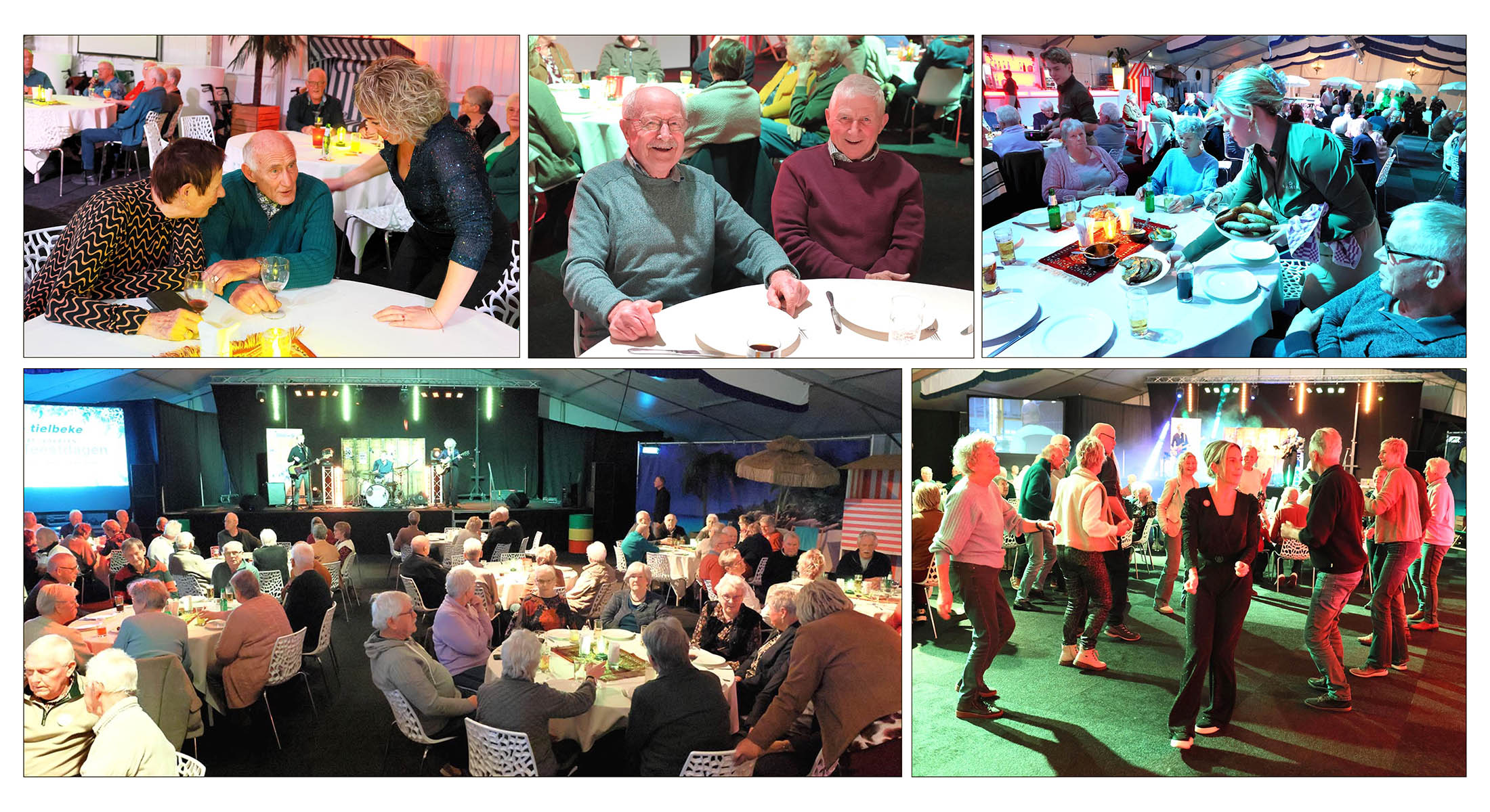 Wederom zeer geslaagde kerstseniorenactie van Tielbeke Logistiek