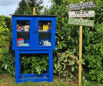 Wees een lichtpuntje deze kerst en help de deelkasten vullen.