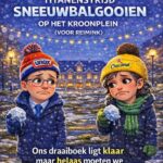 Sneeuwballen gevecht afgelast…..