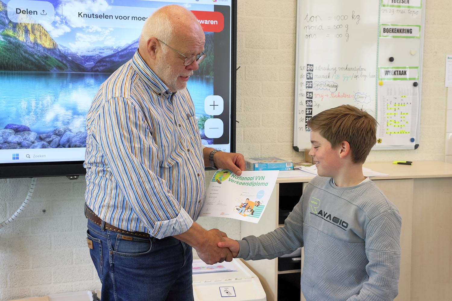 Uitreiking Verkeersdiploma's (005)