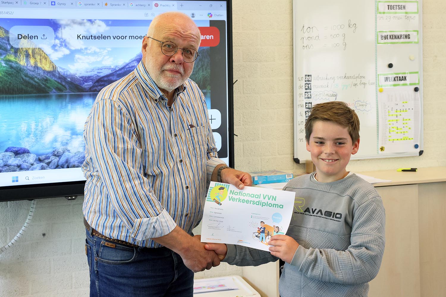 Uitreiking Verkeersdiploma's (006)