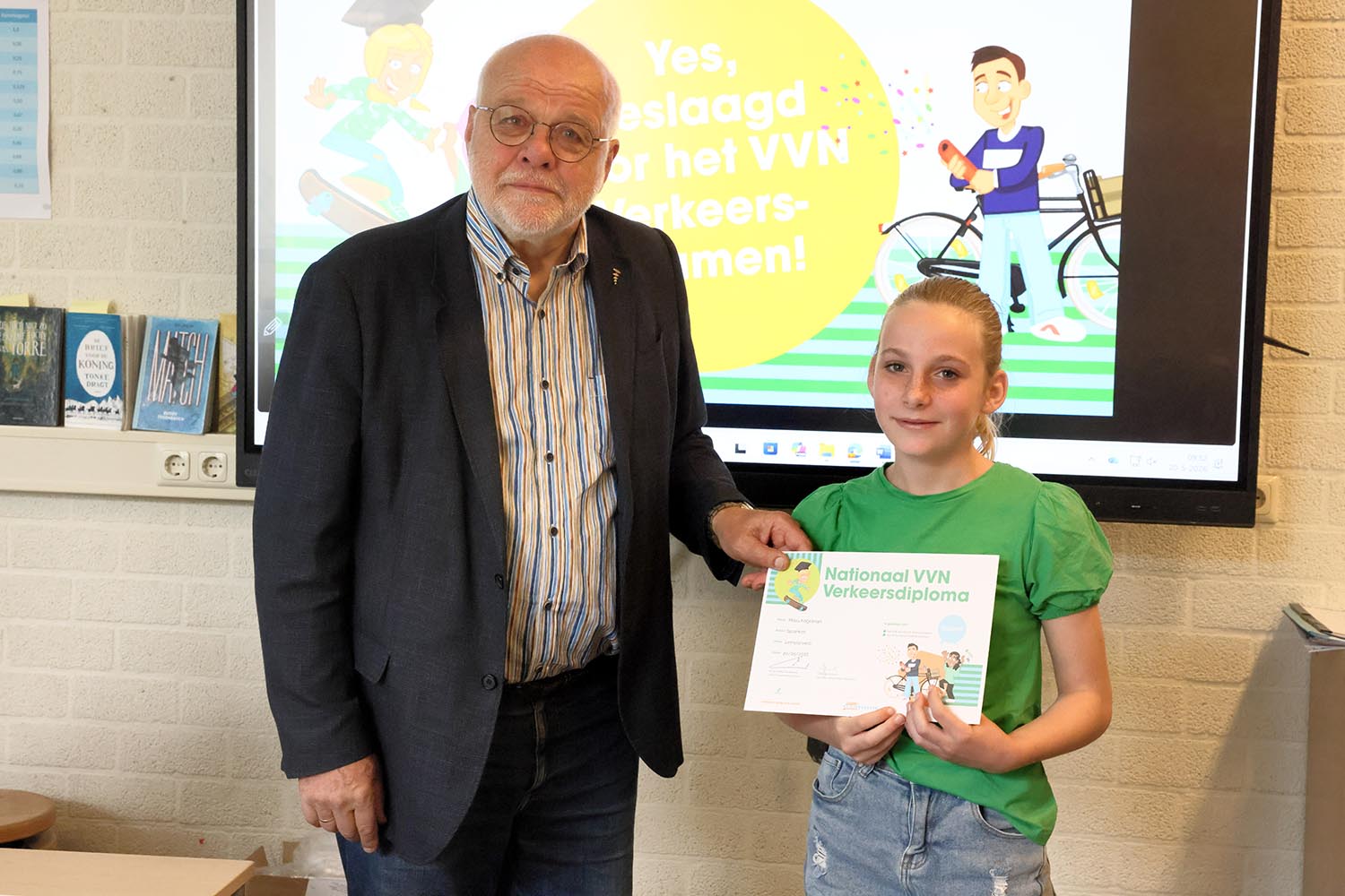 Uitreiking Verkeersdiploma's (018)