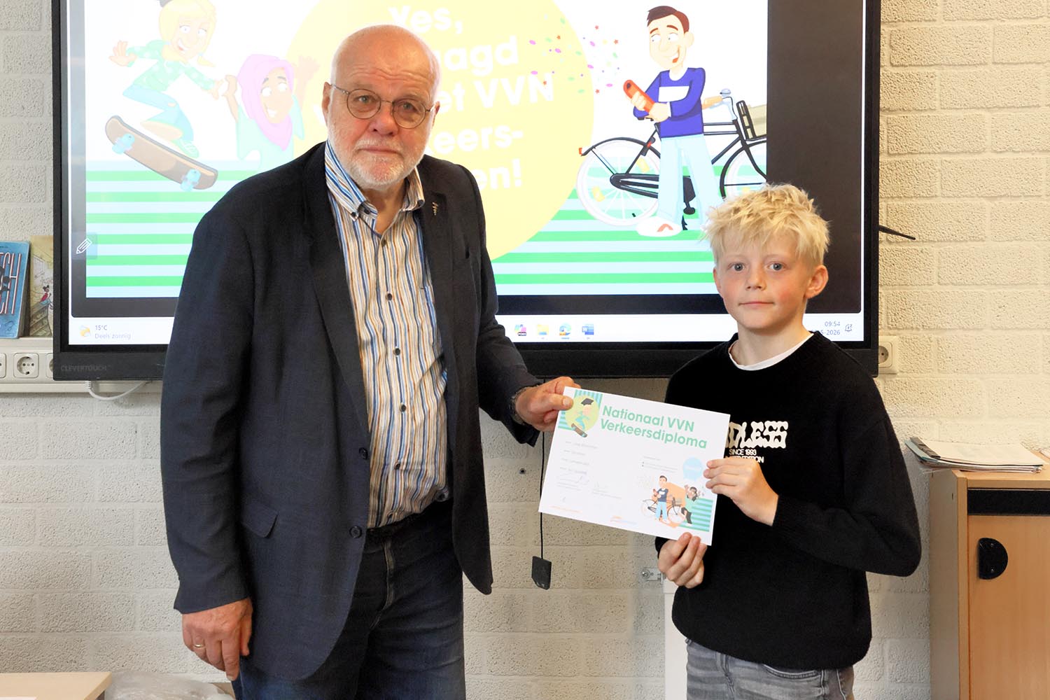 Uitreiking Verkeersdiploma's (020)
