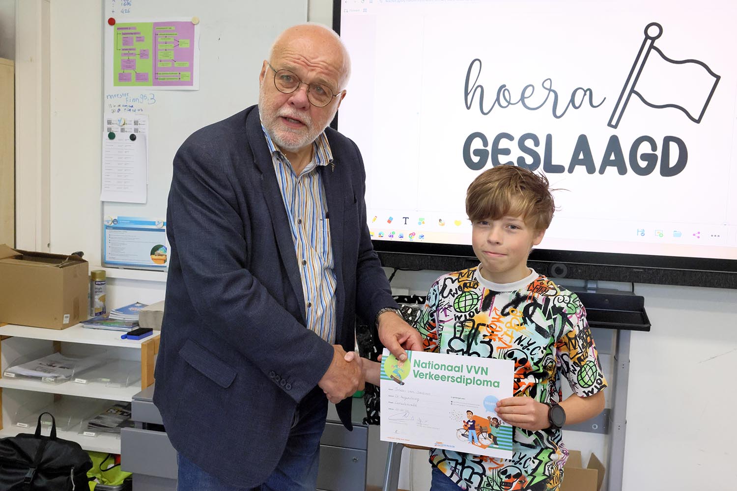 Uitreiking Verkeersdiploma's (027)