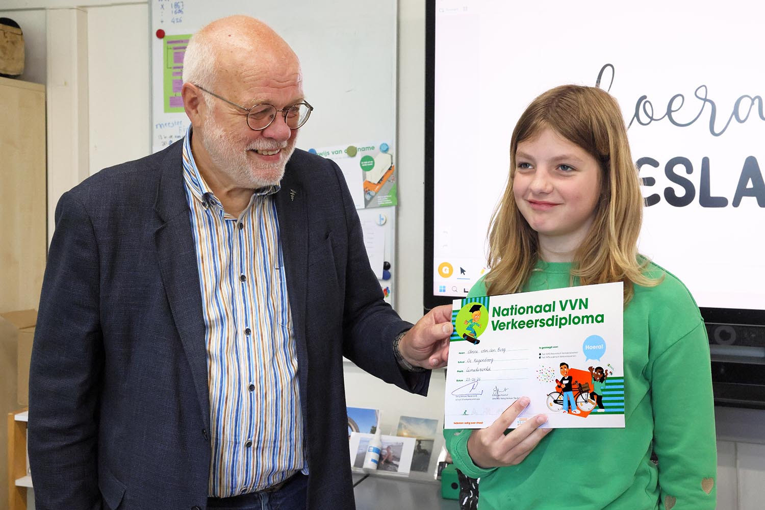 Uitreiking Verkeersdiploma's (030)